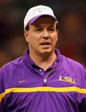 LSU O-coordinator Jimbo Fisher